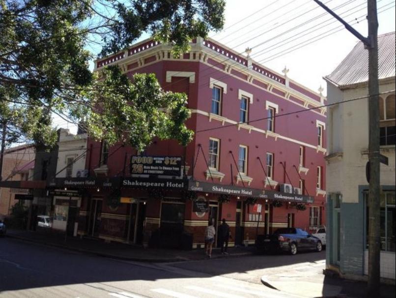 Shakespeare Hotel Surry Hills Kültér fotó